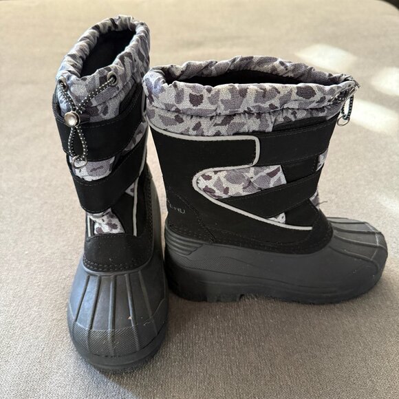 Lands' End Kids Snowboots Size 12M (Black) - Picture 5 of 6